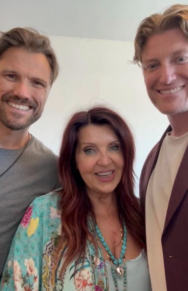 Colette Baron-Reid and Brothers Koren