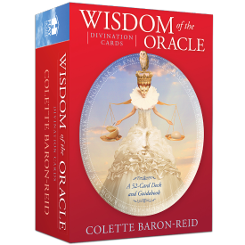 Wisdom of the Oracle divination cards and guidebook by Colette Baron-Reid