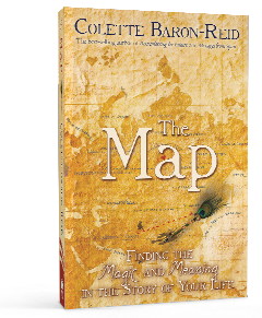 book cover: The Map - Finding the Magic and Meaning in the Story of Your Life, by Colette Baron-Reid