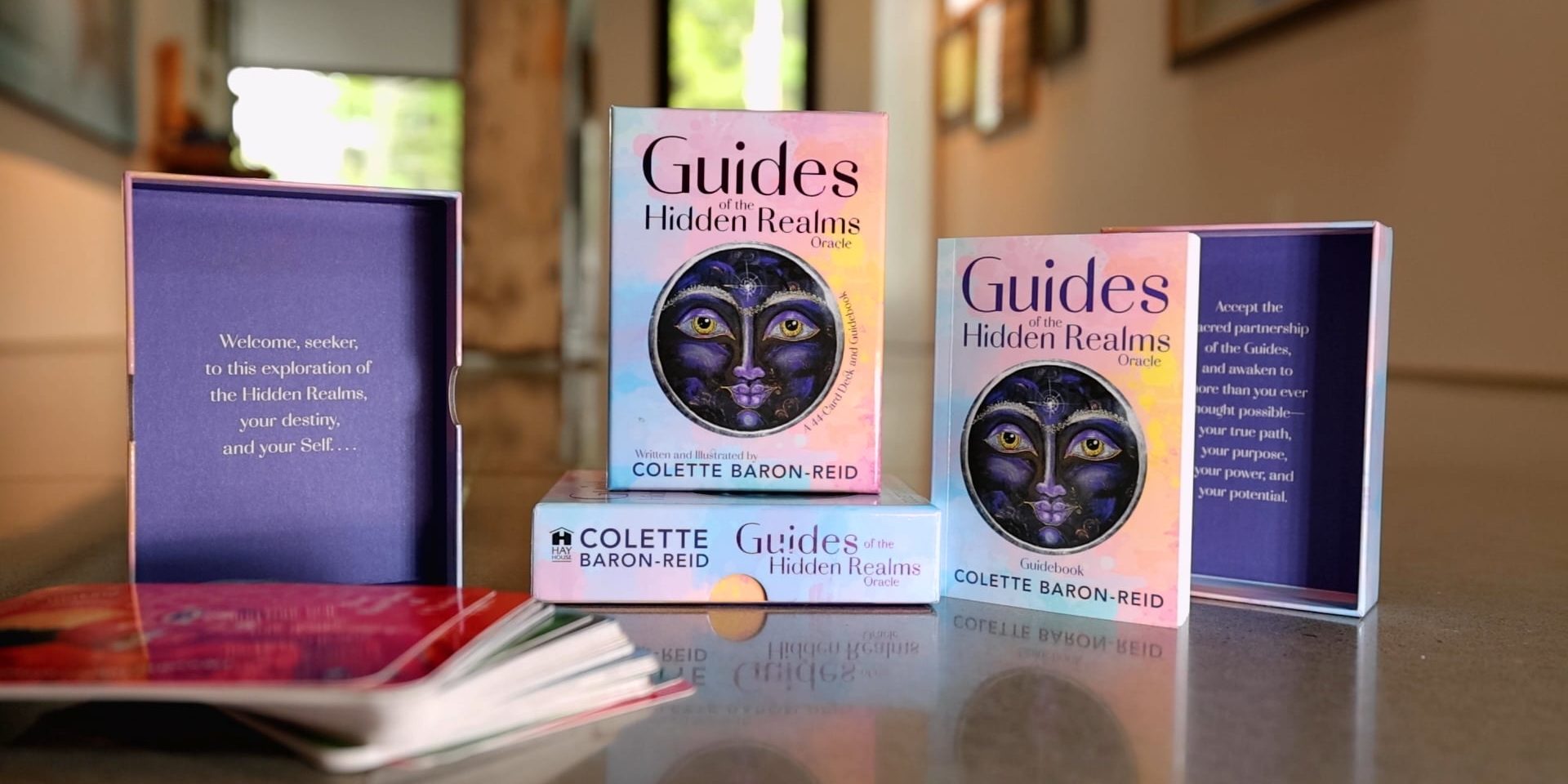 Guides of the Hidden Realms Card Set.